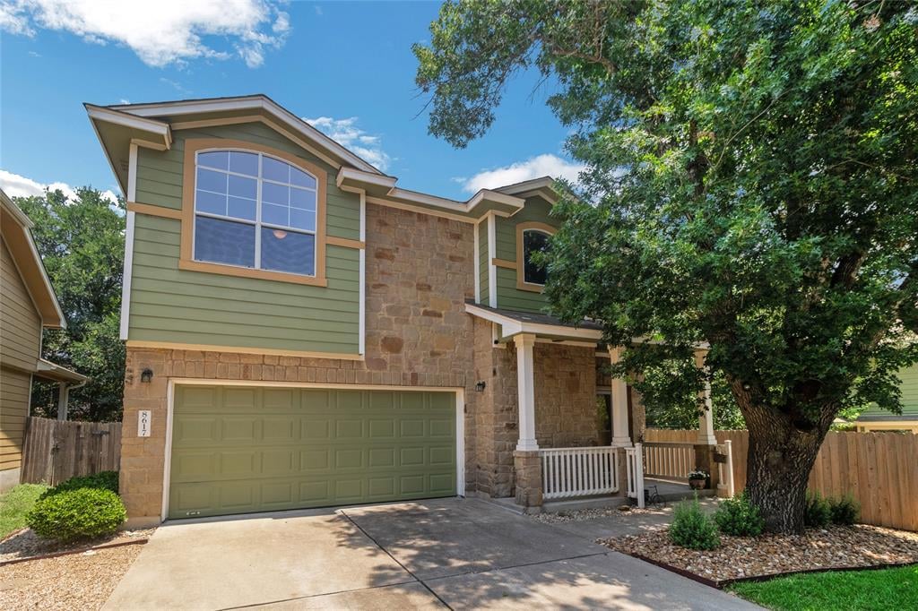 View 8617 Winterstein Dr in Grand Oaks 8617 Winterstein Dr - front exterior - Luxury home in Grand Oaks, Austin, TX