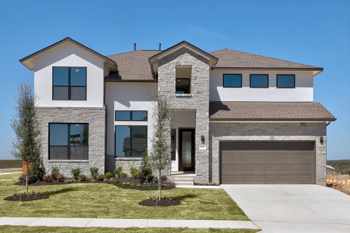 View 903 Sheepdog CV in Lariat 903 Sheepdog CV - front exterior - Luxury home in Lariat, Liberty Hill, TX