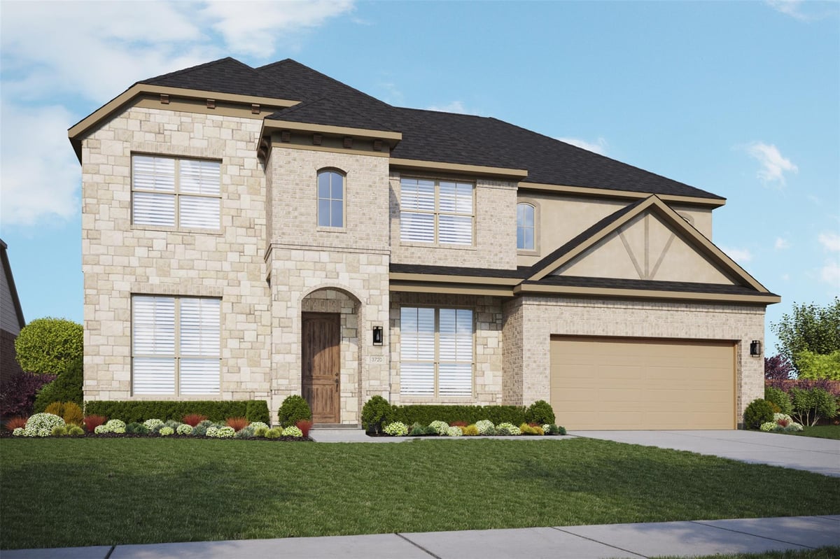 View 904 Old Garden RD in Hawkes Landing 904 Old Garden RD - front exterior - Luxury home in Hawkes Landing, Leander, TX