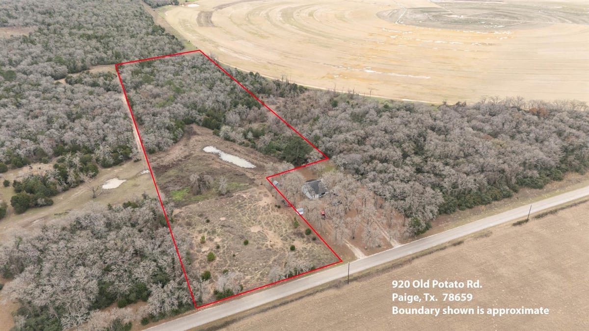 View 920 Old Potato Rd in Beasley, S S 920 Old Potato Rd - front exterior - Luxury lot in Beasley, S S, Paige, TX