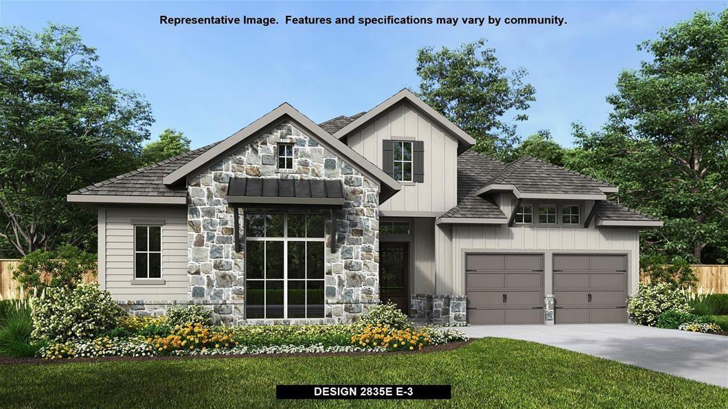 View 9201 Flatbush Dr in Easton Park 9201 Flatbush Dr - front exterior - Luxury home in Easton Park, Austin, TX