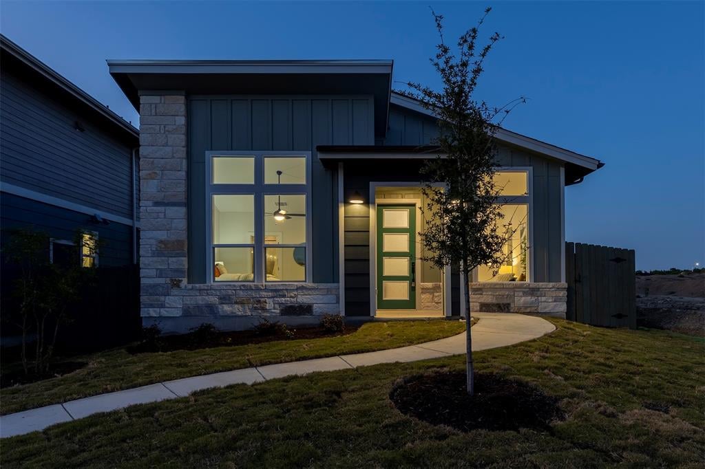 View 9624 Petrichor Blvd in Whisper Valley 9624 Petrichor Blvd - front exterior - Luxury home in Whisper Valley, Austin, TX