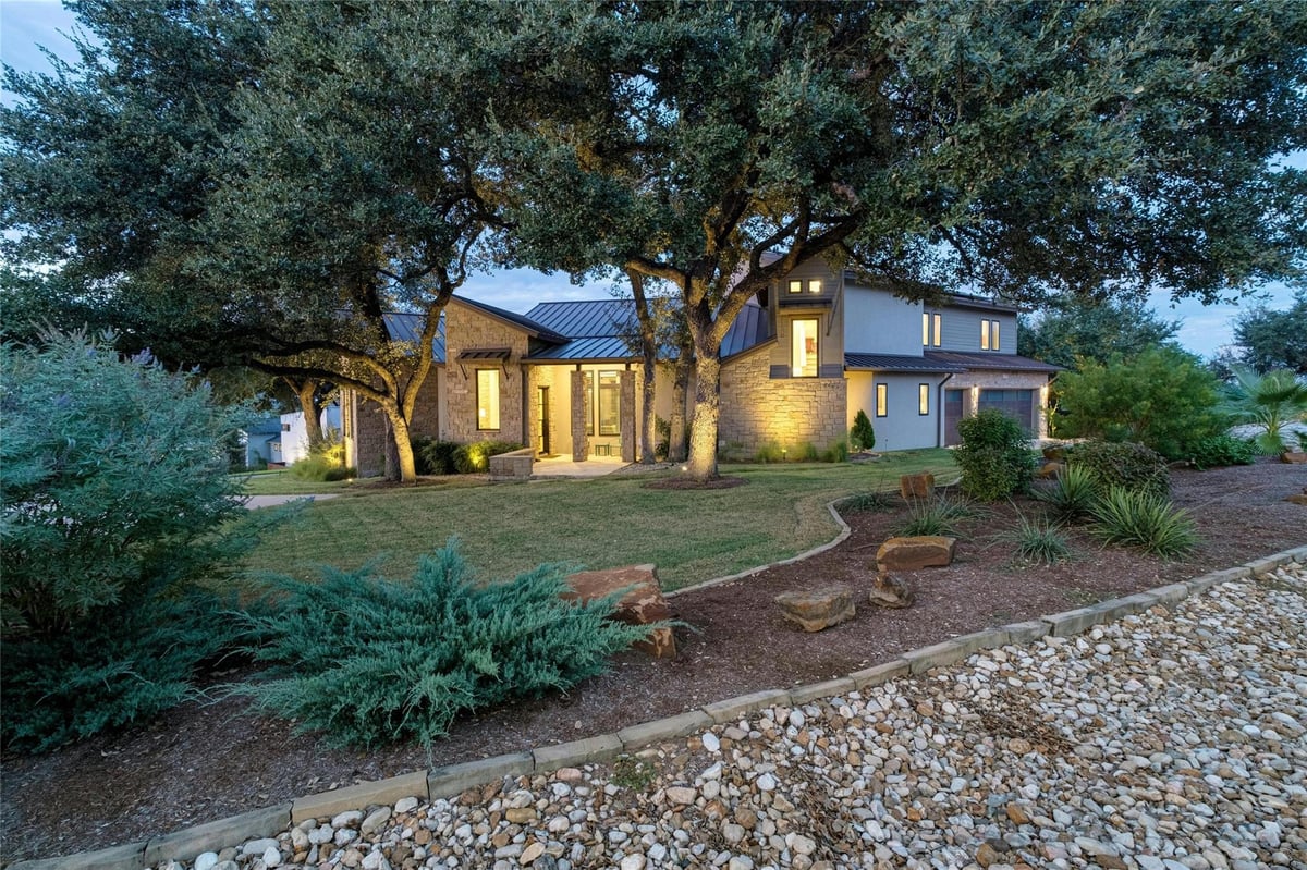 View 9902 Lenape Cv in Overlook Estates Ph 01 9902 Lenape Cv - front exterior - Luxury home in Overlook Estates Ph 01, Austin, TX