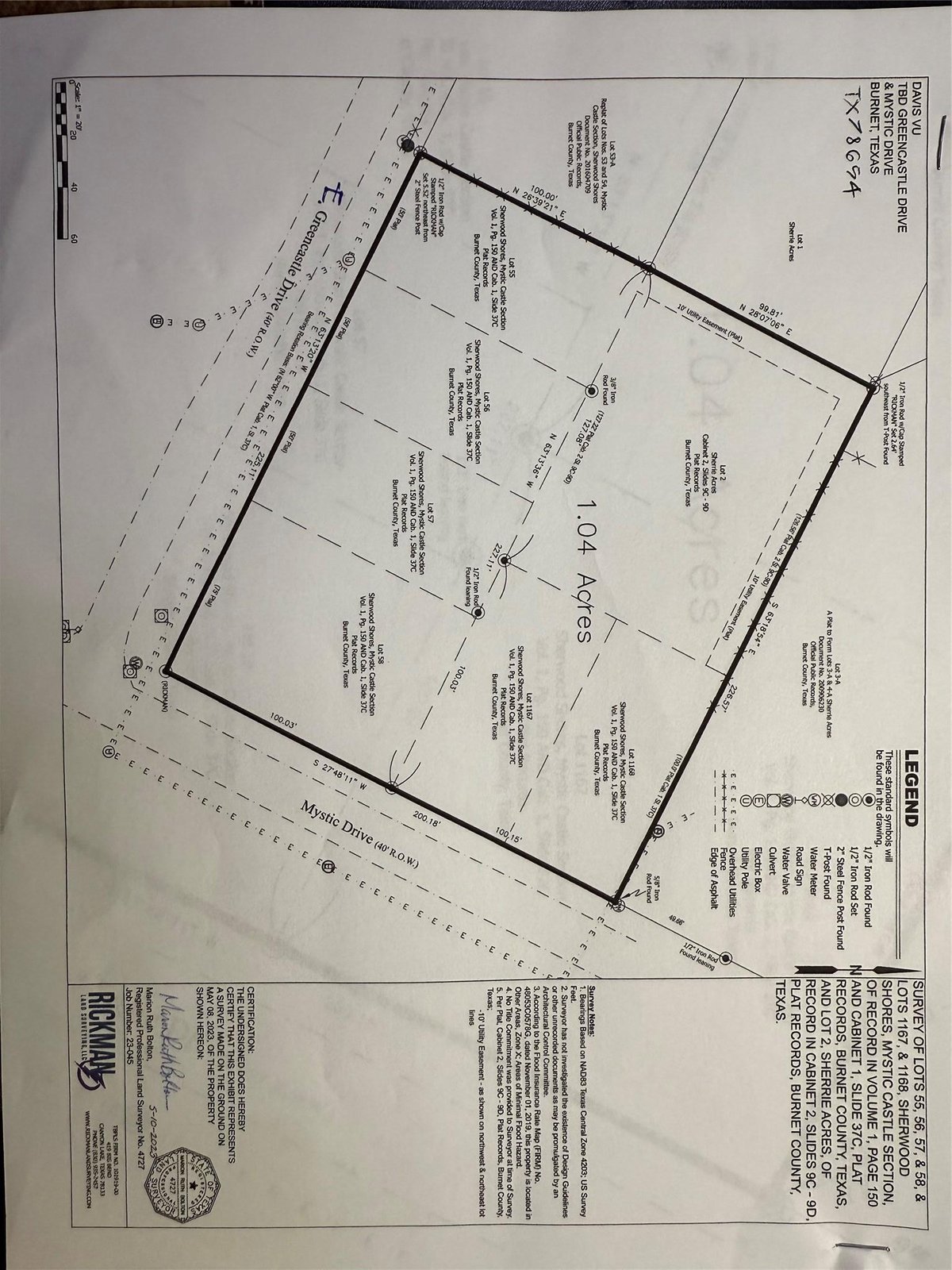 View Lot 55, 56, 57, 58, 1167, 1168 Greencastle and Mystic Dr in Sherwood Shores Lot 55, 56, 57, 58, 1167, 1168 Greencastle and Mystic Dr - front exterior - Luxury lot in Sherwood Shores, Granite Shoals, TX