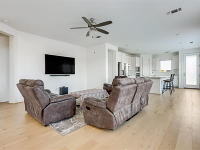 Primary bedroom at 100 Rangel Dr - 4 bed 3 bath home