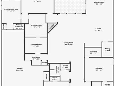 Primary bedroom at 1009 Legacy XING - 3 bed 3 bath home