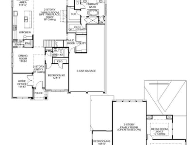 Living area at 101 Keuchel Ln - 5 bed 4 bath home