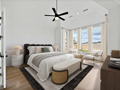 Primary bedroom at 101 Ribera DR - 4 bed 4 bath home