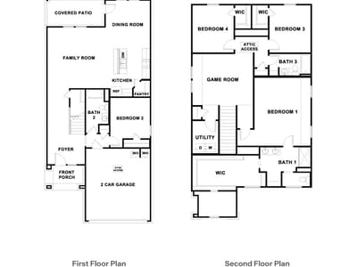 Living area at 10109 Curb Strap Dr - 4 bed 2 bath home