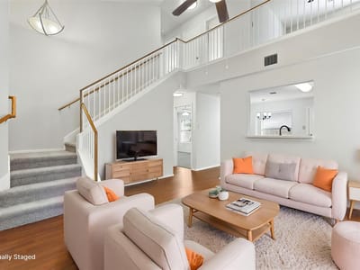 Living area at 1013 Sweet Melissa DR - 3 bed 2 bath home