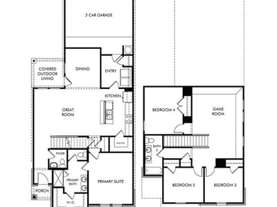 Primary bedroom at 104 Maple Hedge RD - 4 bed 2 bath home