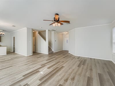 Living area at 104 Mossy Rock Cv - 3 bed 2 bath home