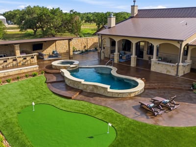 Primary bedroom at 105 Esperanza Petal PASS - 5 bed 4 bath home