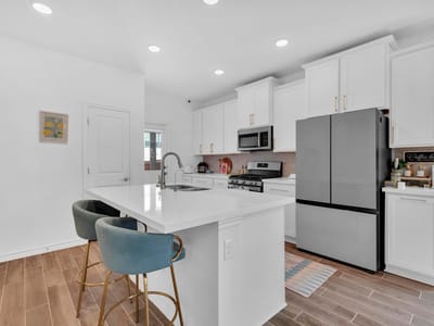 Primary bedroom at 108 Watkinville Rd - 3 bed 2 bath home