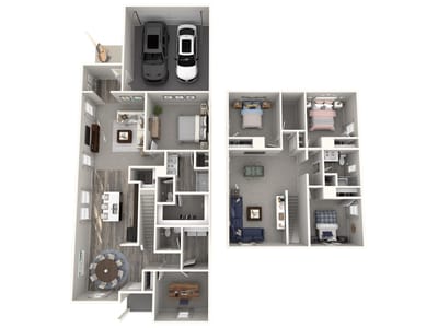 Primary bedroom at 109 Maple Hedge Rd - 4 bed 2 bath home