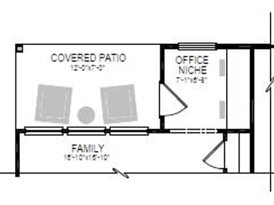 Kitchen at 110 Malibu - 4 bed 2 bath home
