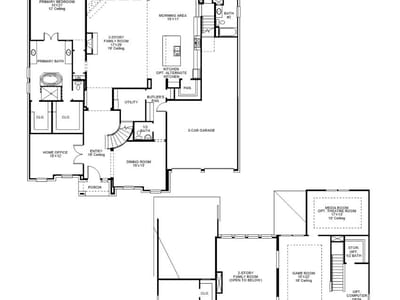 Primary bedroom at 1104 Sunset Hill Way - 5 bed 4 bath home