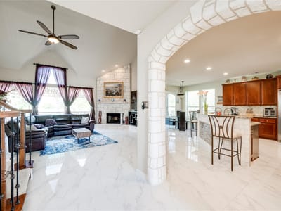 Living area at 11332 Terrace Meadow Way - 5 bed 4 bath home