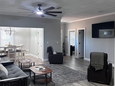 Primary bedroom at 1135 Red Fox Rd - 2 bed 2 bath home