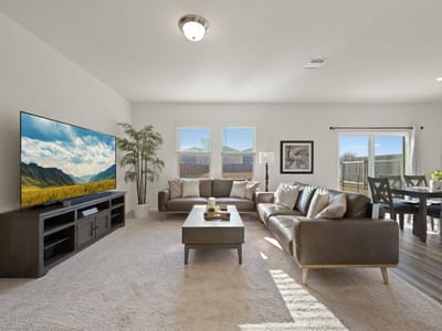 Primary bedroom at 114 Pronghorn St - 3 bed 2 bath home