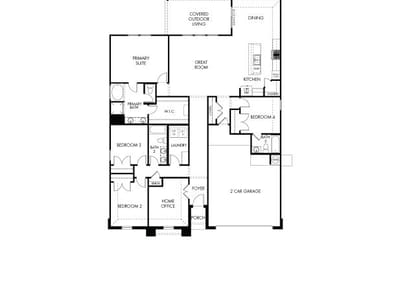 Living area at 116 Pendleton DR - 4 bed 3 bath home
