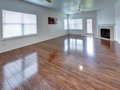 Primary bedroom at 11600 Morgans Point ST - 3 bed 2 bath home