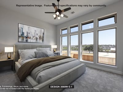 Primary bedroom at 117 North River WAY - 4 bed 3 bath home
