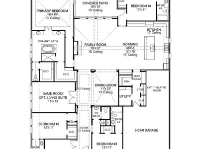 Kitchen at 117 Oswalt Way - 5 bed 4 bath home