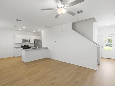 Living area at 120 Desert Hare DR - 3 bed 2 bath home