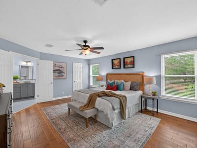 Primary bedroom at 1200 Mountain View DR - 4 bed 2 bath home