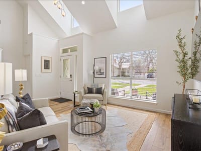 Primary bedroom at 1205 S Main ST - 4 bed 3 bath home