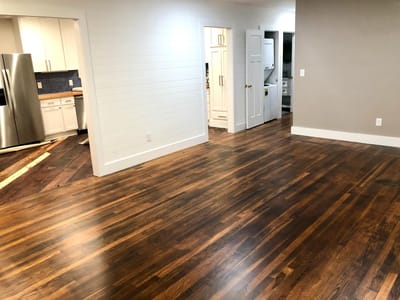 Living area at 1221 S Austin Ave - 3 bed 2 bath home