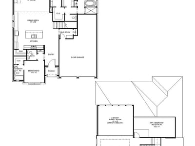 Kitchen at 124 Rightfield Dr - 5 bed 4 bath home
