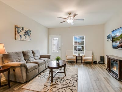 Living area at 126 Star Spangled Dr - 3 bed 2 bath home