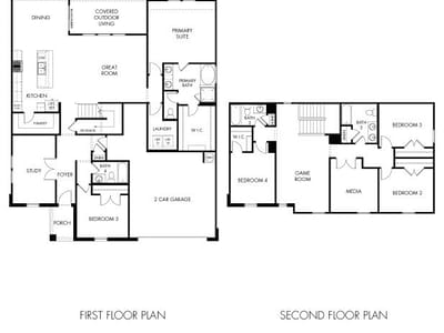 Living area at 128 Milo CT - 5 bed 4 bath home