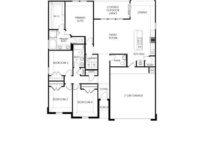 Living area at 129 Pendleton Dr - 4 bed 2 bath home