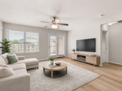 Living area at 12916 Snow LN - 3 bed 2 bath home