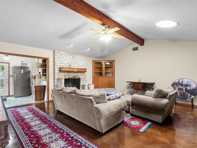 Primary bedroom at 1304 Sunset Dr - 3 bed 2 bath home