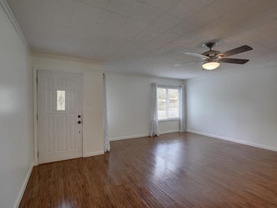 Primary bedroom at 1307 Vine St - 3 bed 1 bath home