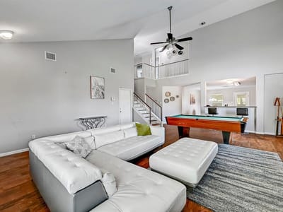 Living area at 13205 Pine Needle St - 4 bed 2 bath home