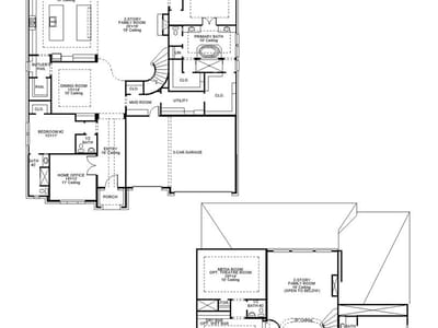 Living area at 1329 Sunset Hill Way - 5 bed 5 bath home