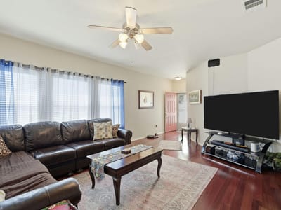 Living area at 13313 Marie Ln - 4 bed 2 bath home
