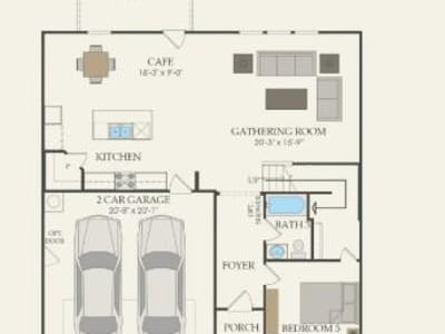 Kitchen at 13520 Cerro Castellan Trce - 5 bed 3 bath home