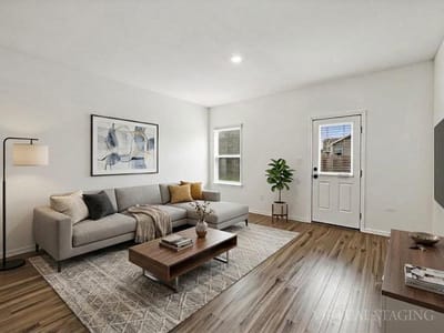 Living area at 13608 Buckalew St - 3 bed 2 bath home