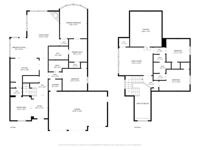 Living area at 13724 Field Spar DR - 4 bed 3 bath home