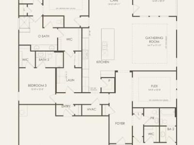 Living area at 138 Brown Thrasher Pass - 4 bed 4 bath home