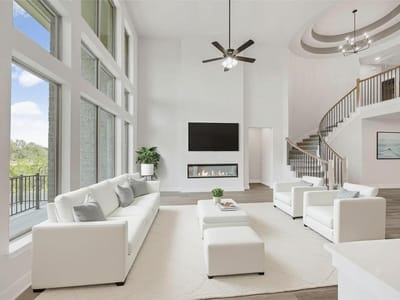 Primary bedroom at 1417 Rodeo Ridge Dr - 4 bed 3 bath home