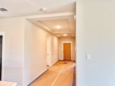 Living area at 14208 Grassley TRL - 4 bed 2 bath home