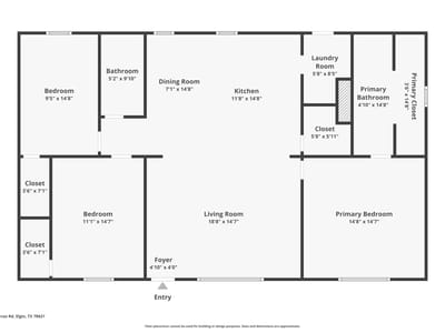 Kitchen at 144 Los Arcos Rd - 3 bed 2 bath home
