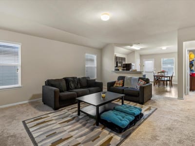 Living area at 14412 Callan Ct - 3 bed 2 bath home